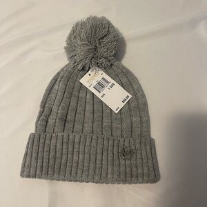Michael Kors Gray Women’s Pom-Pom Beanie